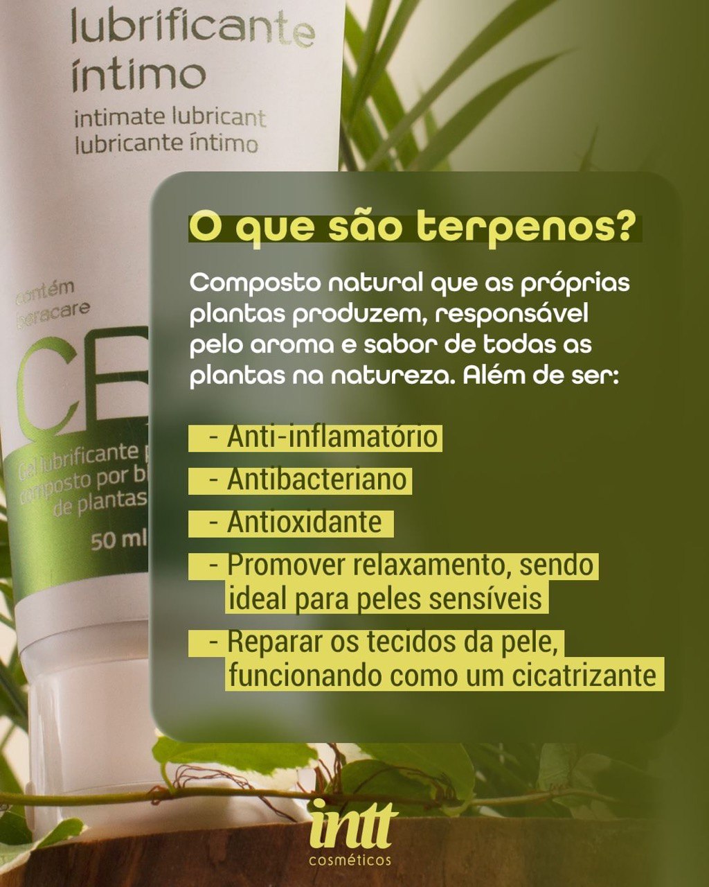 CB2 Lubrificante à base de Terpenos