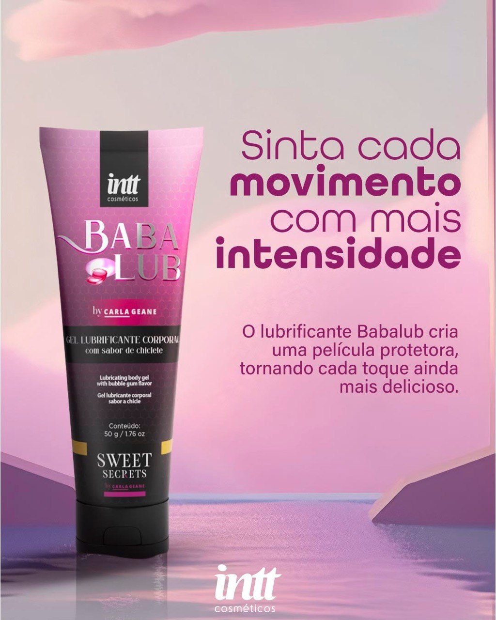 Babalub Lubrificante Sabor Chiclete