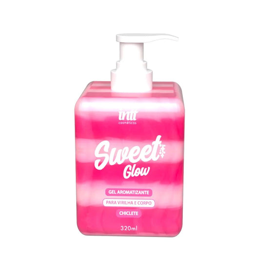 Sweet Glow Intt - Hidratante beijável com sabor de chiclete
