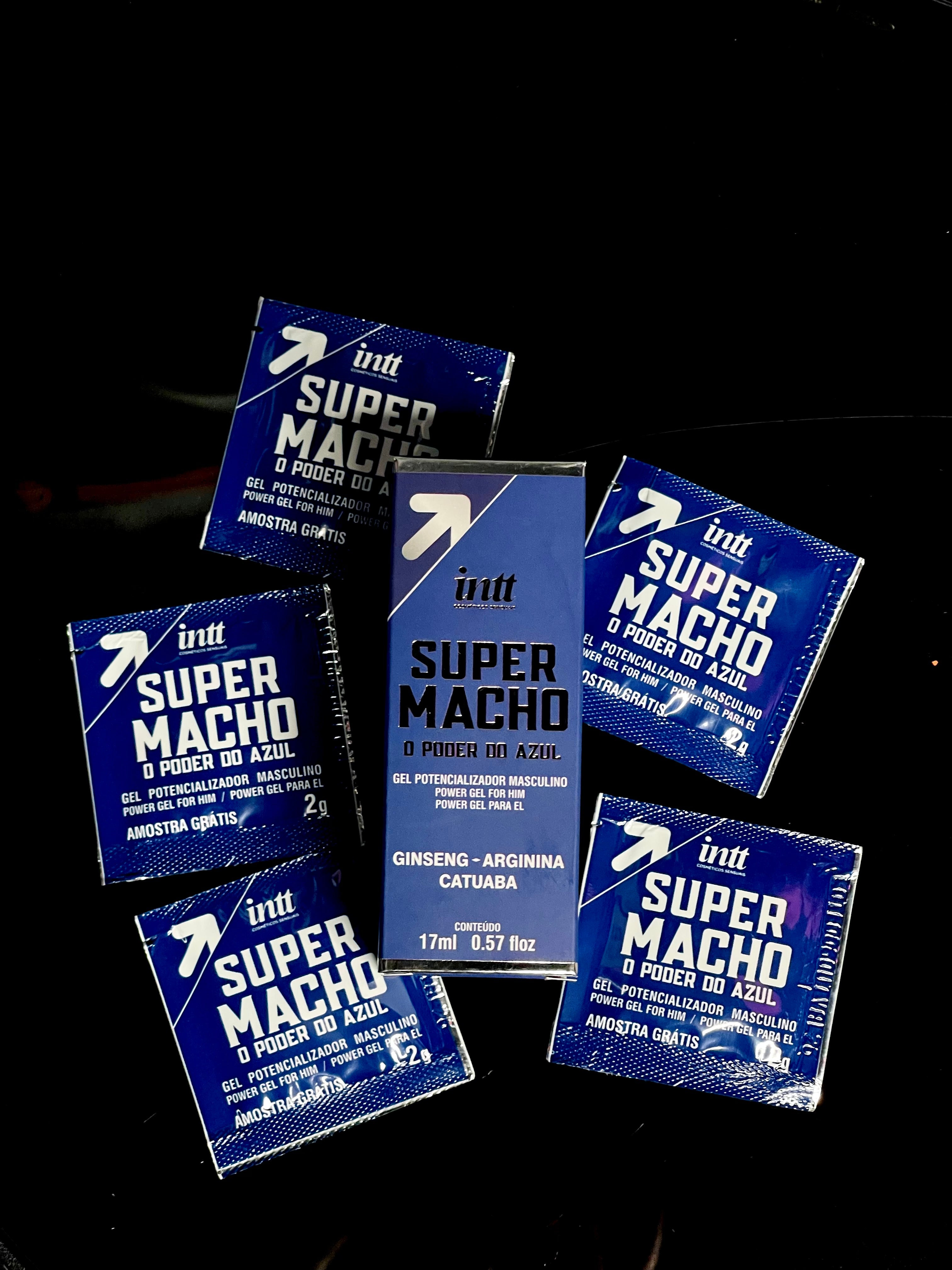 Super Macho - O Poder do Azul em Gel 17ml