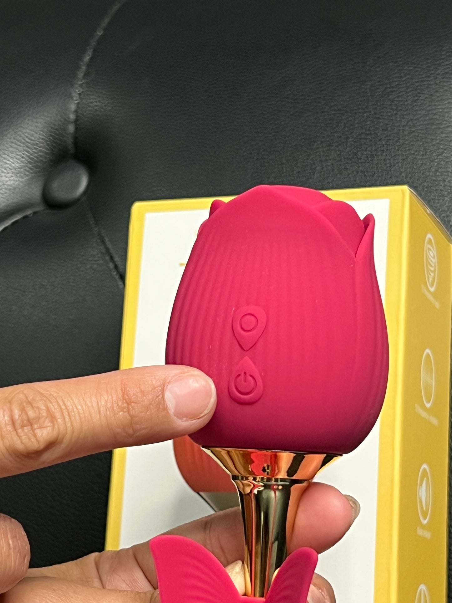 Estimulador de Clitóris em Formato de Rosa
