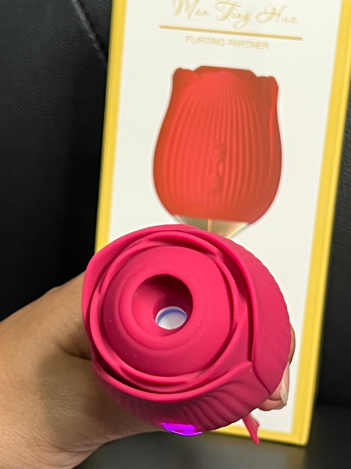 Estimulador de Clitóris em Formato de Rosa