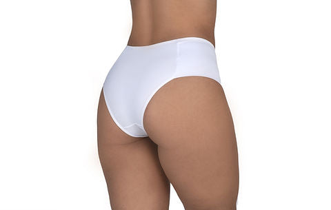 Calcinha Ariana - Cós alto e lateral larga e tradicional