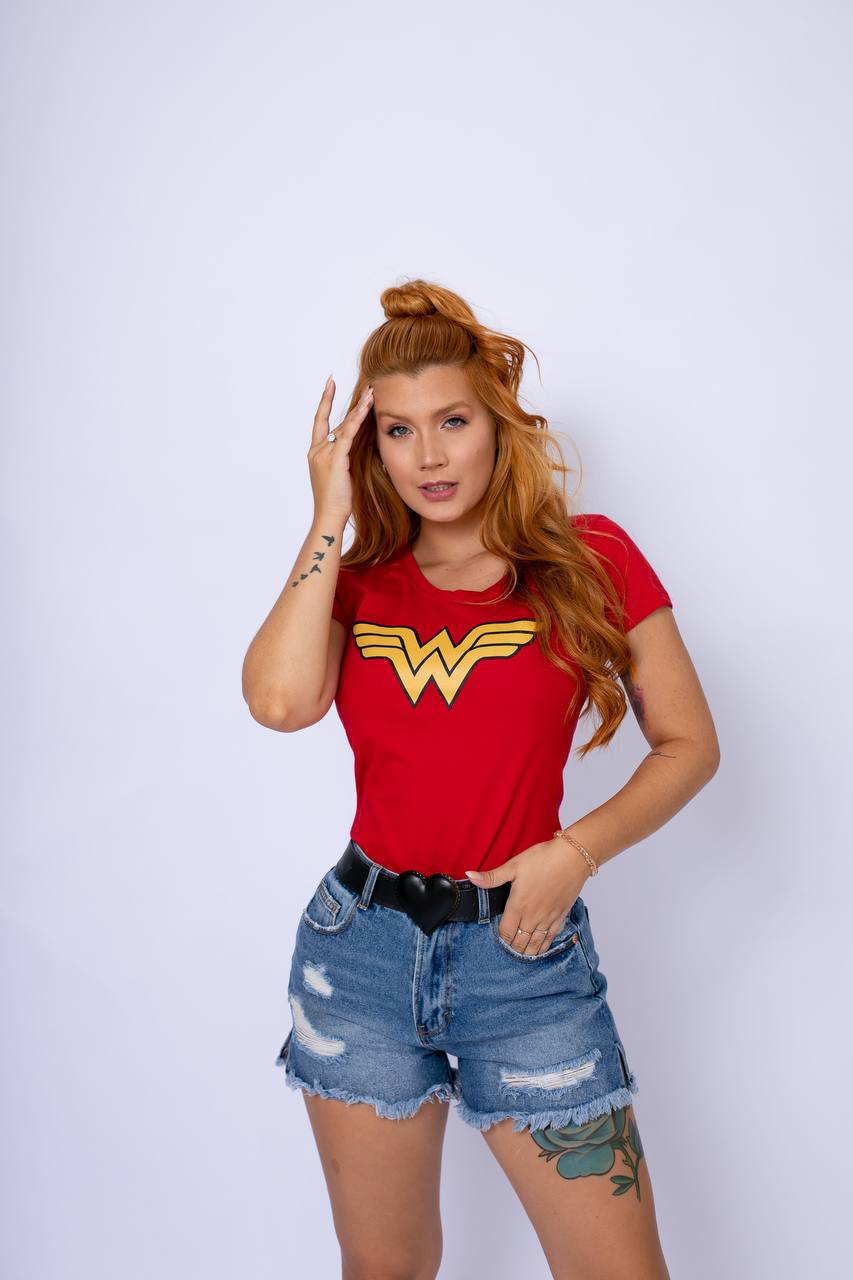 T-shirt Mulher Maravilha