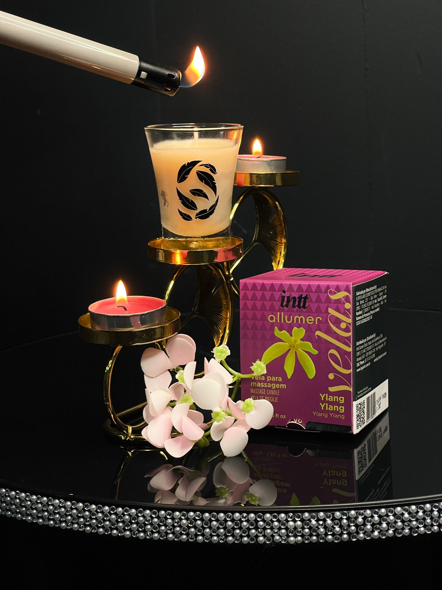 Vela para Massagem - Pra criar o clima com aroma e massagem sensu41 com o óleo da vela