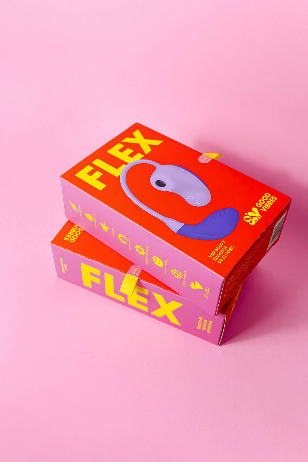 Flex Vibrador e Sugador de Clitóris