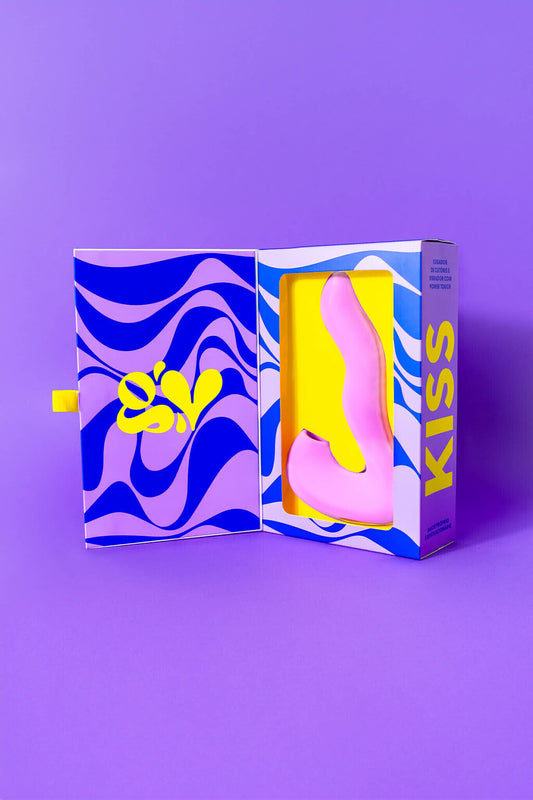 Kiss Sugador e Vibrador 3 em 1 com Power Touch