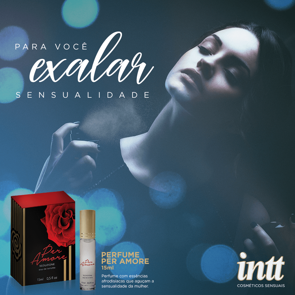 Perfume Afrodisíaco Per Amore Intt 15ml
