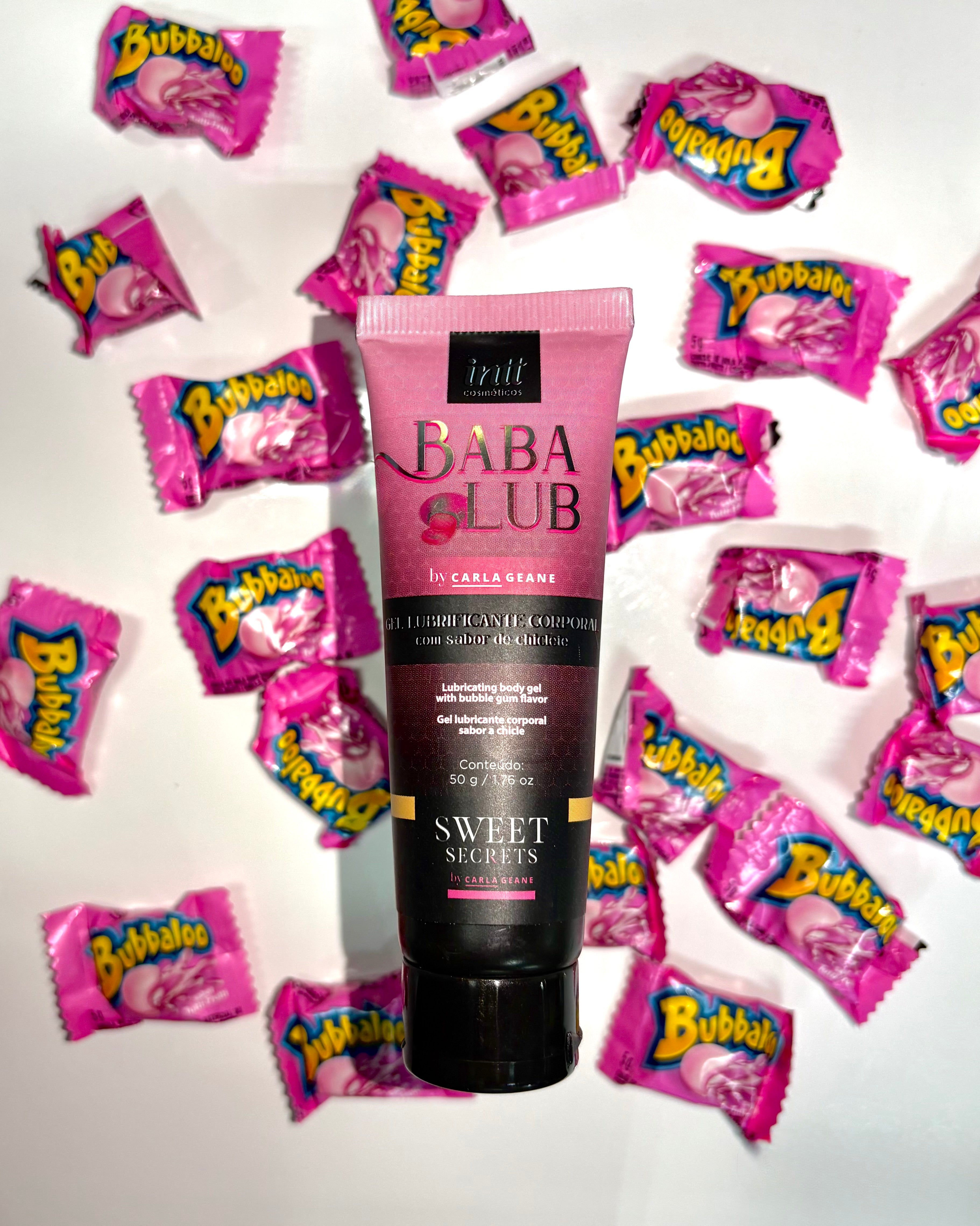 Babalub Lubrificante Sabor Chiclete