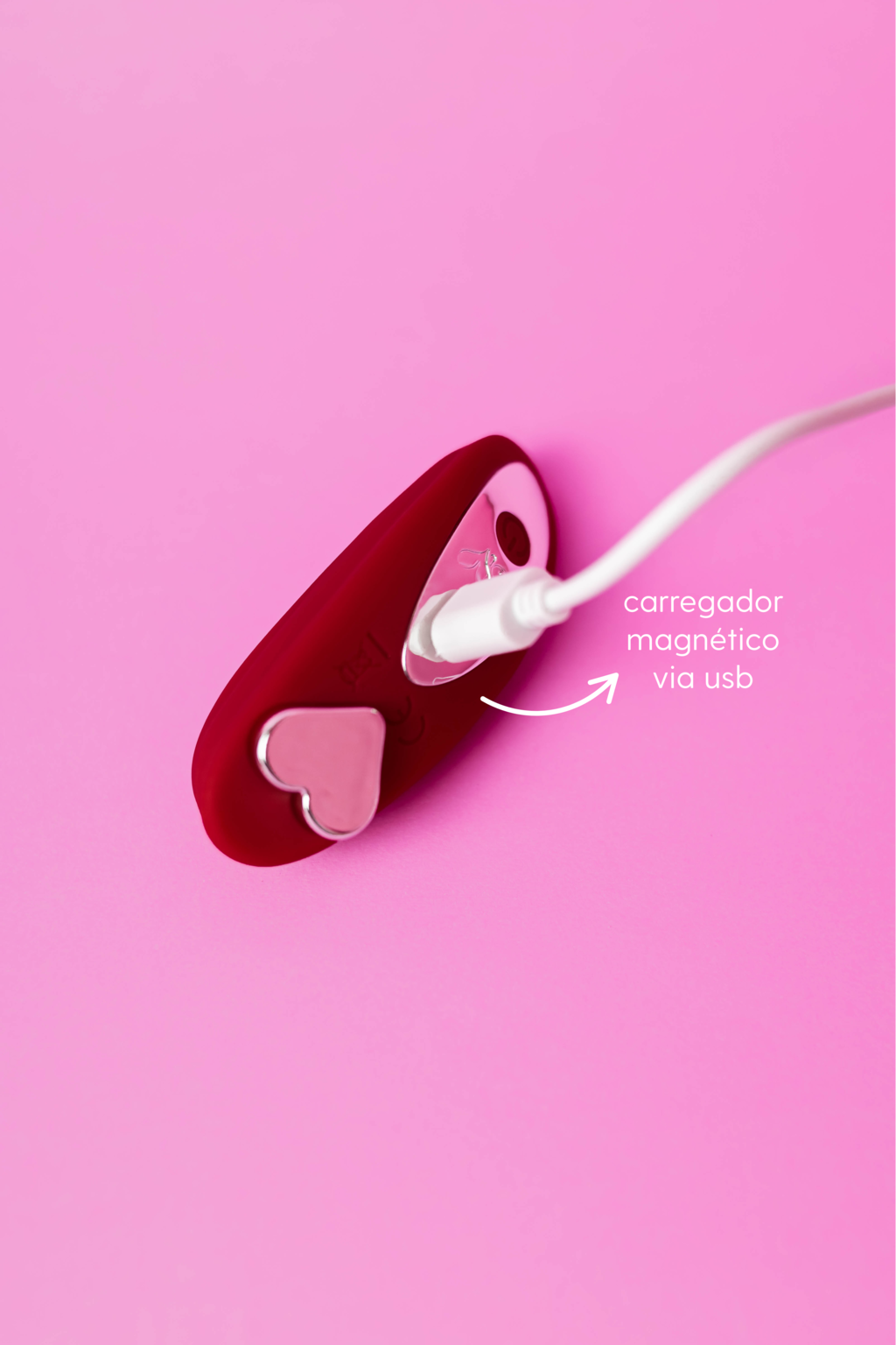 Cherry - Calcinha Vibratória com controle de carro e APP à distância