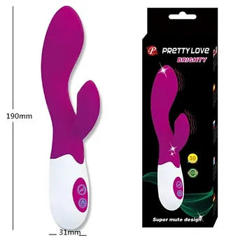Pretty Love Brighty - Vibr@dor em silicone Souf Touch 30 modos de vibr@ção