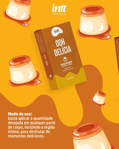 Calda Beijável - Ooh Delícia para deixar o or41 e o beijo mais saboroso