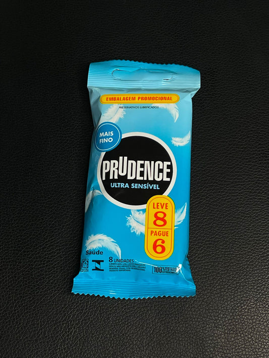 Preservativos Ultra Sensível Prudence Leve 8 pague 6