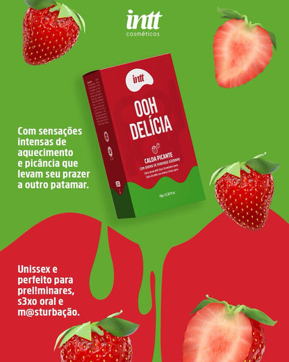 Calda Beijável - Ooh Delícia para deixar o or41 e o beijo mais saboroso