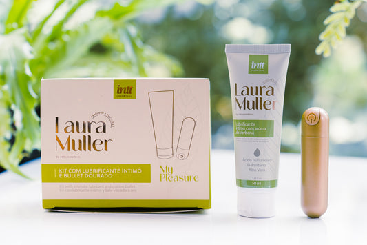 Kit com lubrificante e Bullet - By Laura Muller