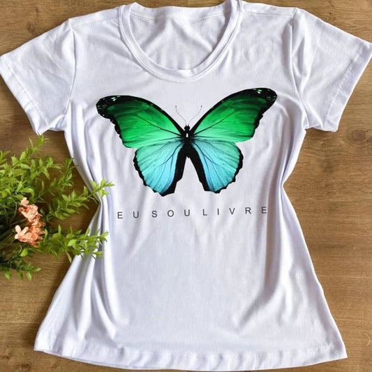 T-shirt Infantil Eu sou livre