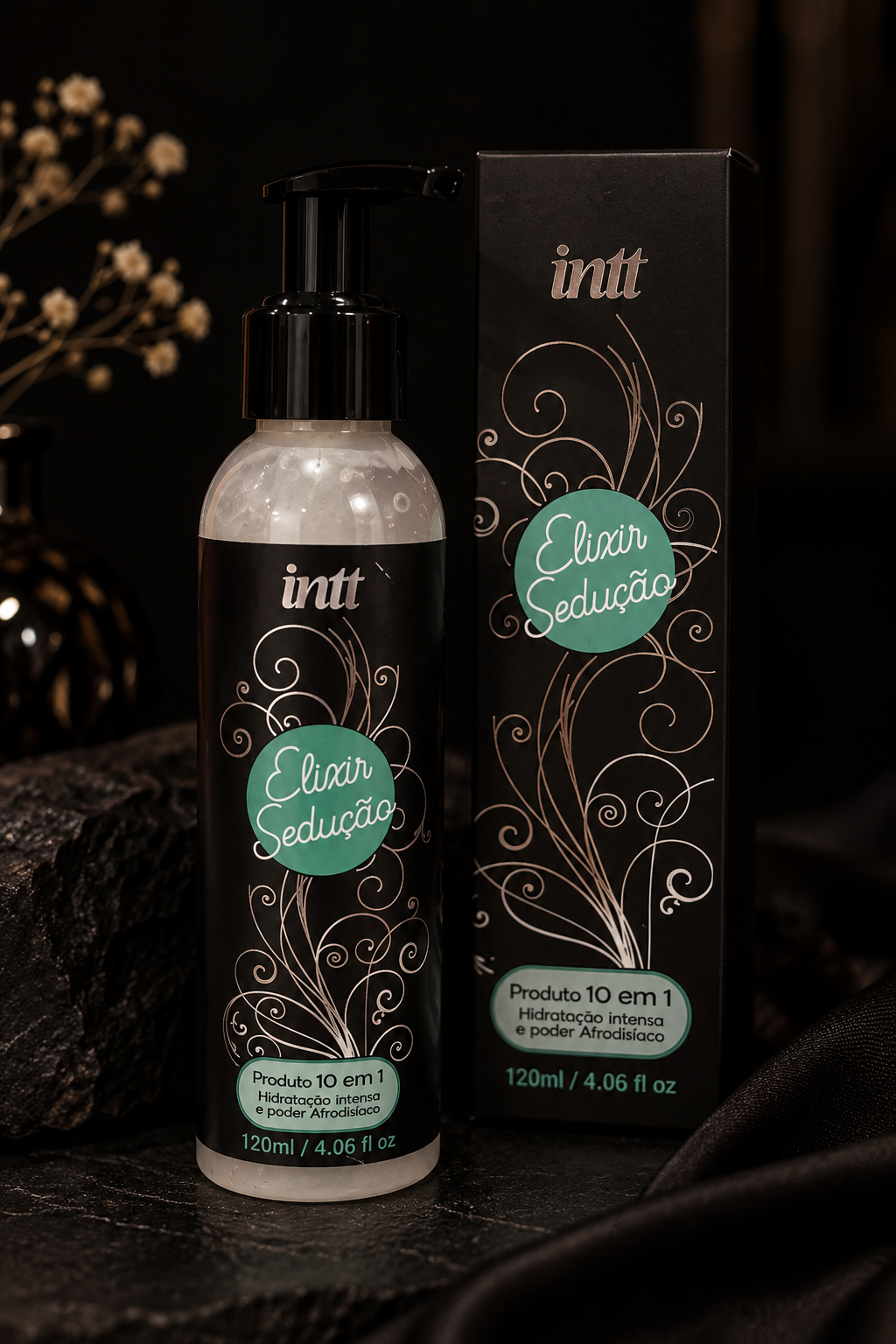 Elixir Sedução - Aroma Afrodisíaco 10 em 1 para corpo e cabelos