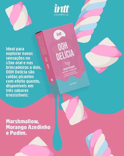 Calda Beijável - Ooh Delícia para deixar o or41 e o beijo mais saboroso