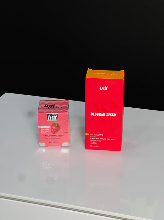 Kit Romance - Vela de massagem + Gel deslizante