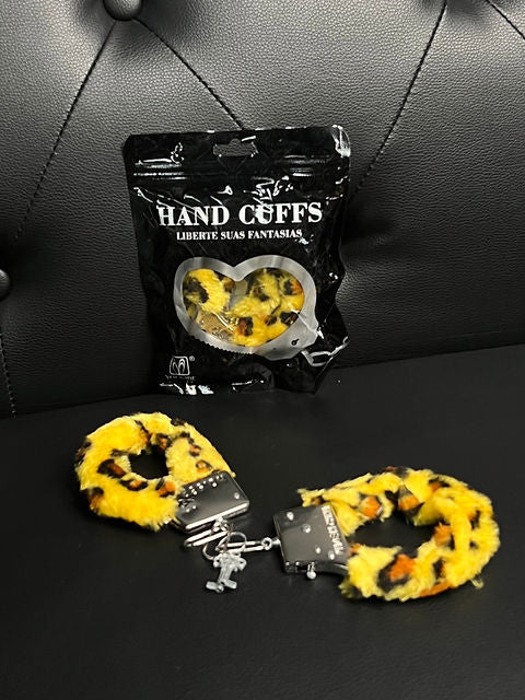 Algemas de Metal Revestida com Pelúcia