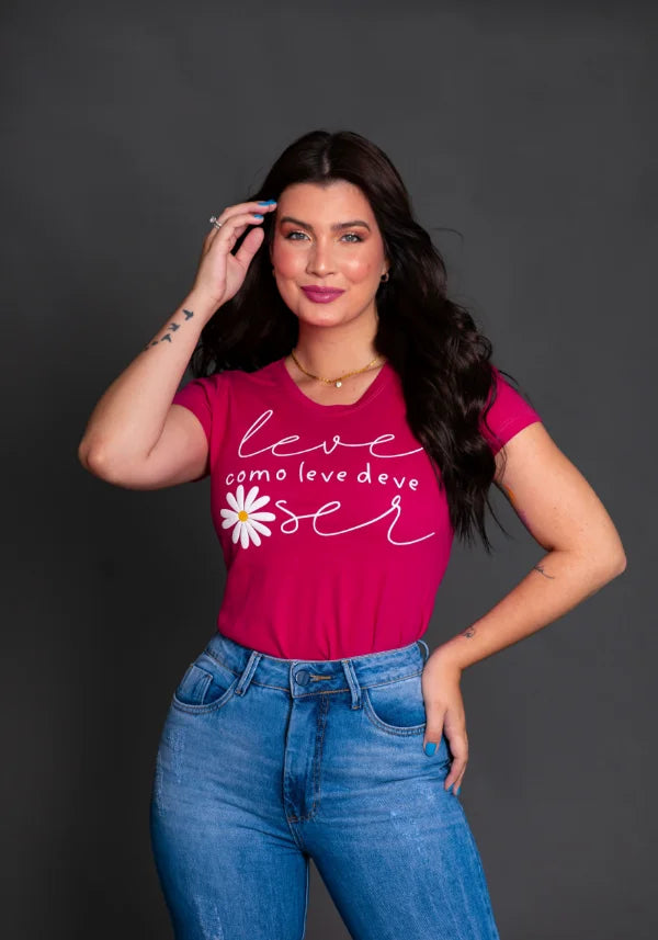 T-shirt Leve como deve ser