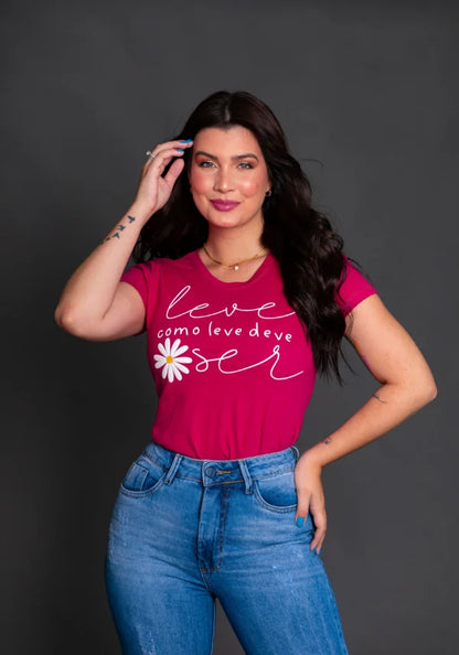 T-shirt Leve como deve ser
