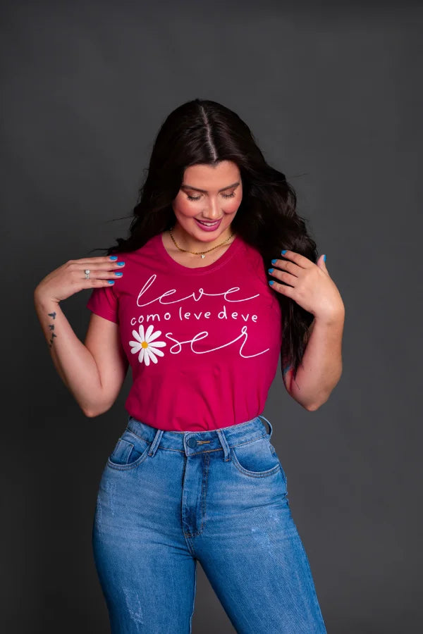 T-shirt Leve como deve ser