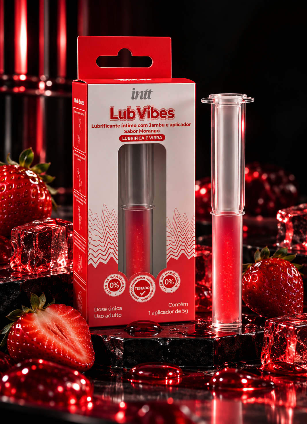 Lub Vibes Lubrificante Íntimo com Aplicador