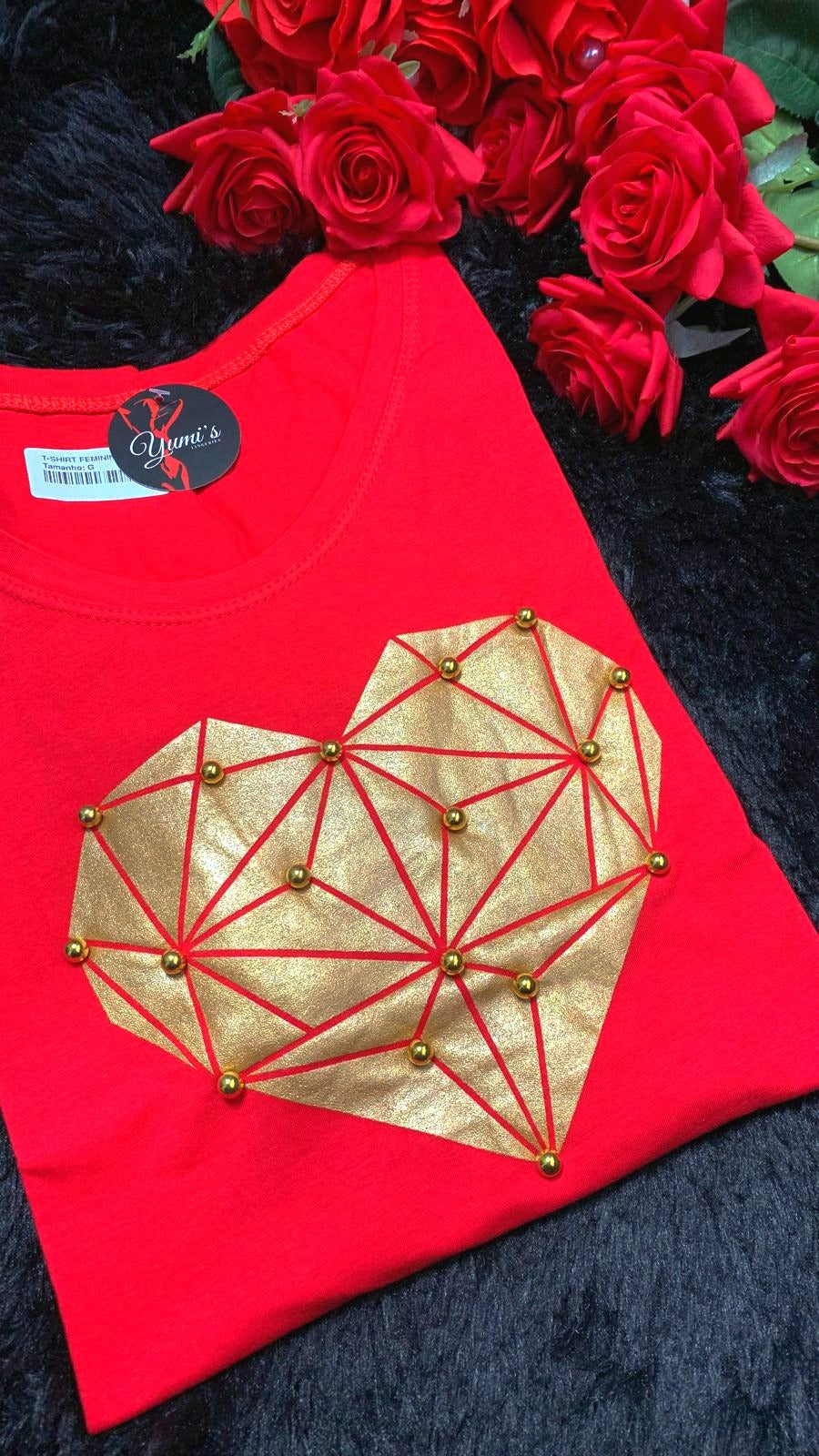 T-shirt Coração