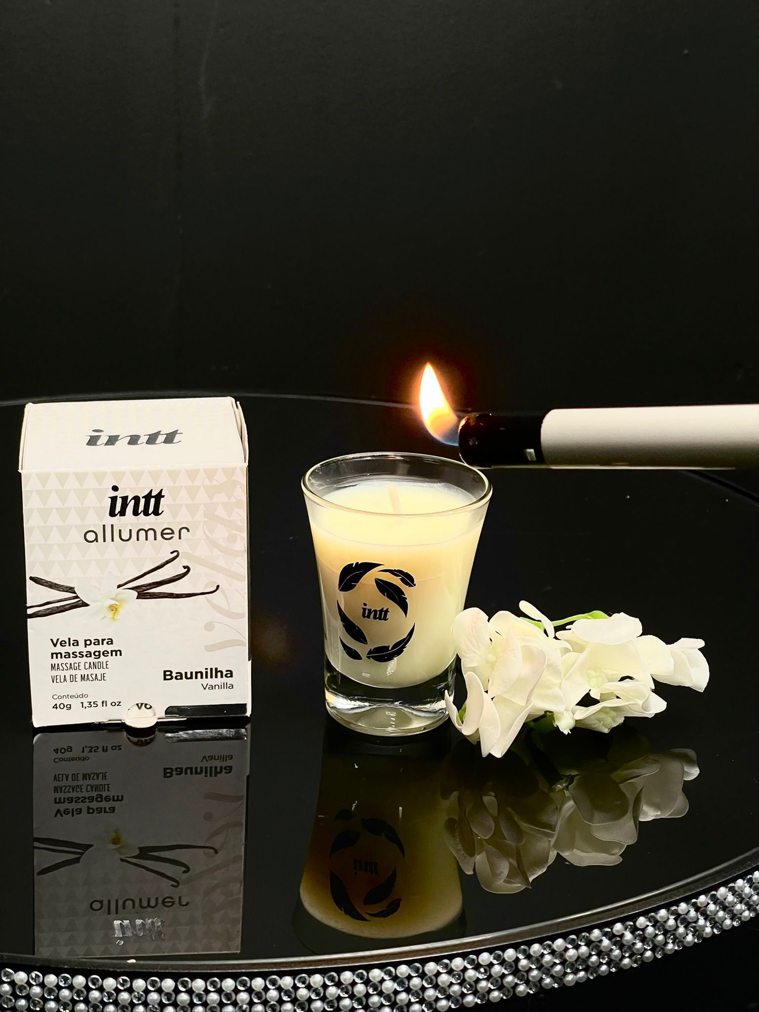 Vela para Massagem - Pra criar o clima com aroma e massagem sensu41 com o óleo da vela