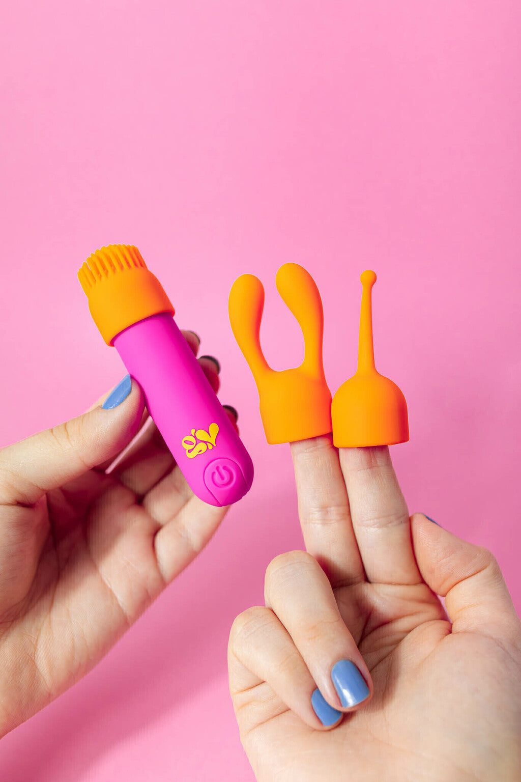 Fun - Vibrador Bullet Recarregável com 3 capas