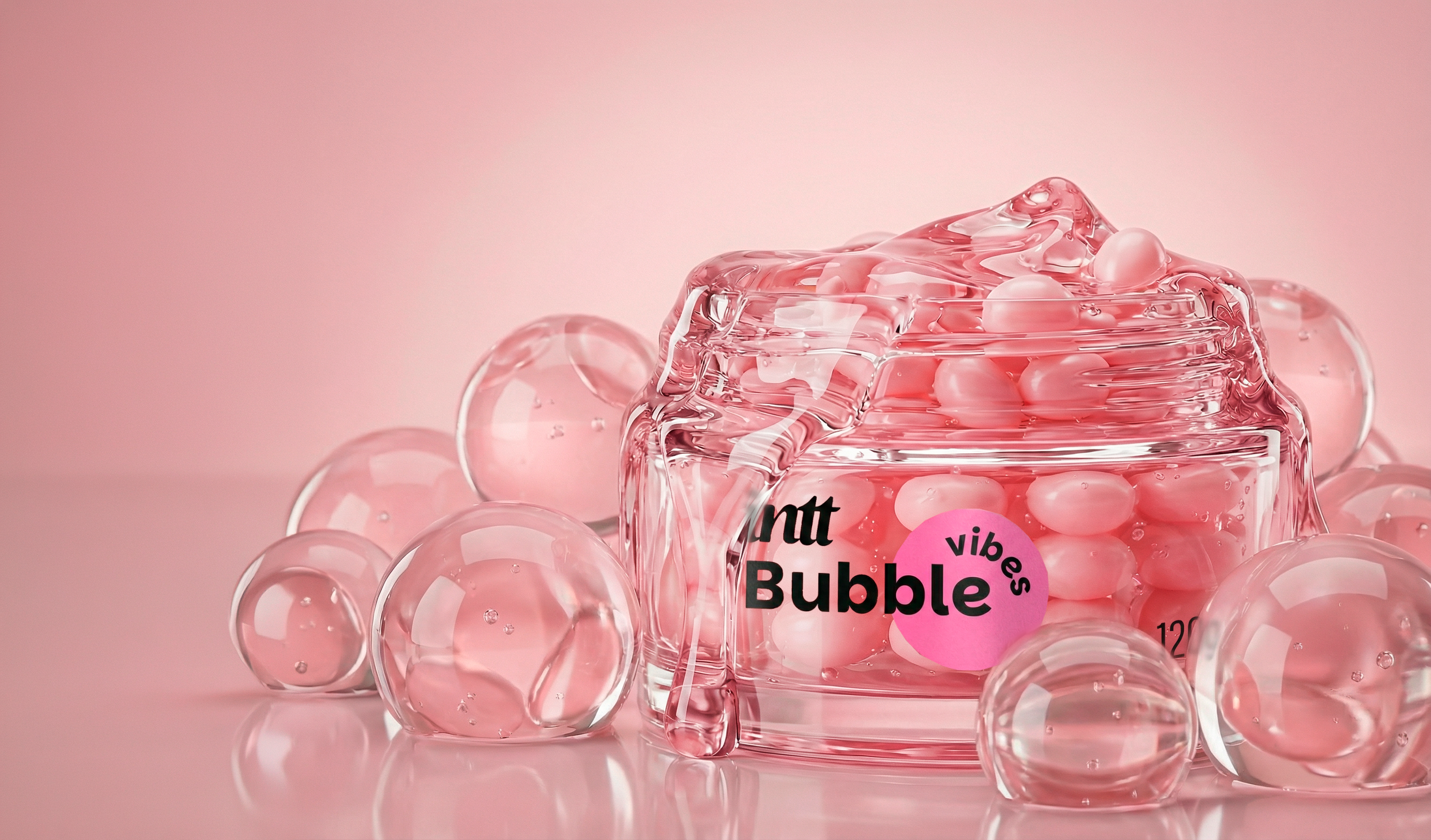 Bubble Vibes - Teconologia coreana com microesferas sensoriais