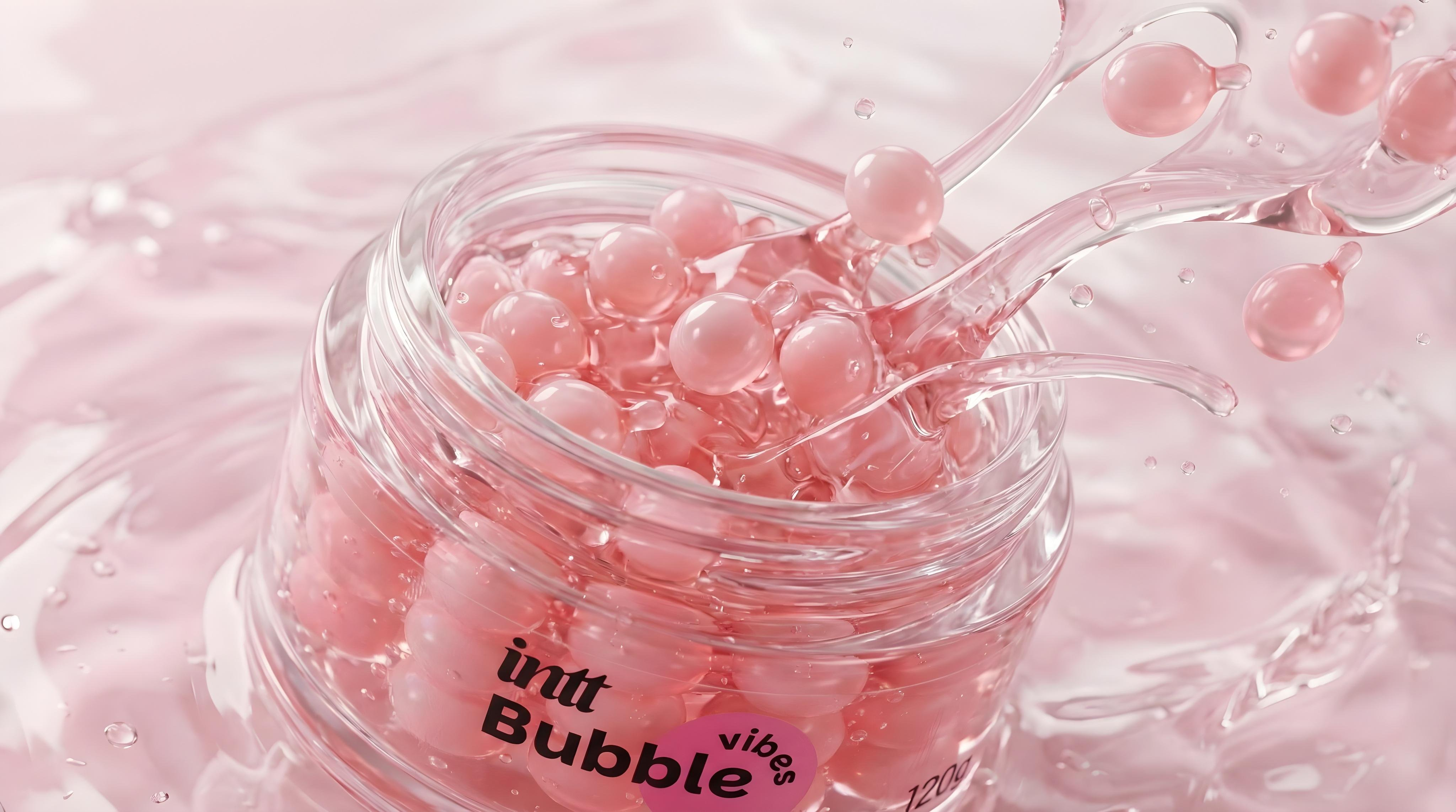 Bubble Vibes - Teconologia coreana com microesferas sensoriais