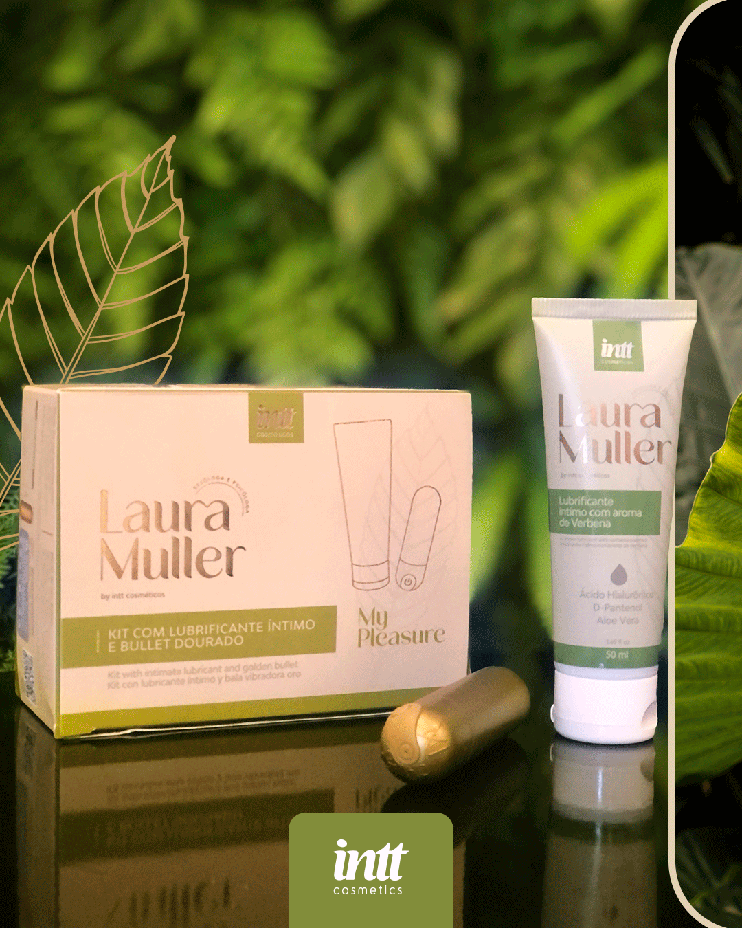 Kit com lubrificante e Bullet - By Laura Muller