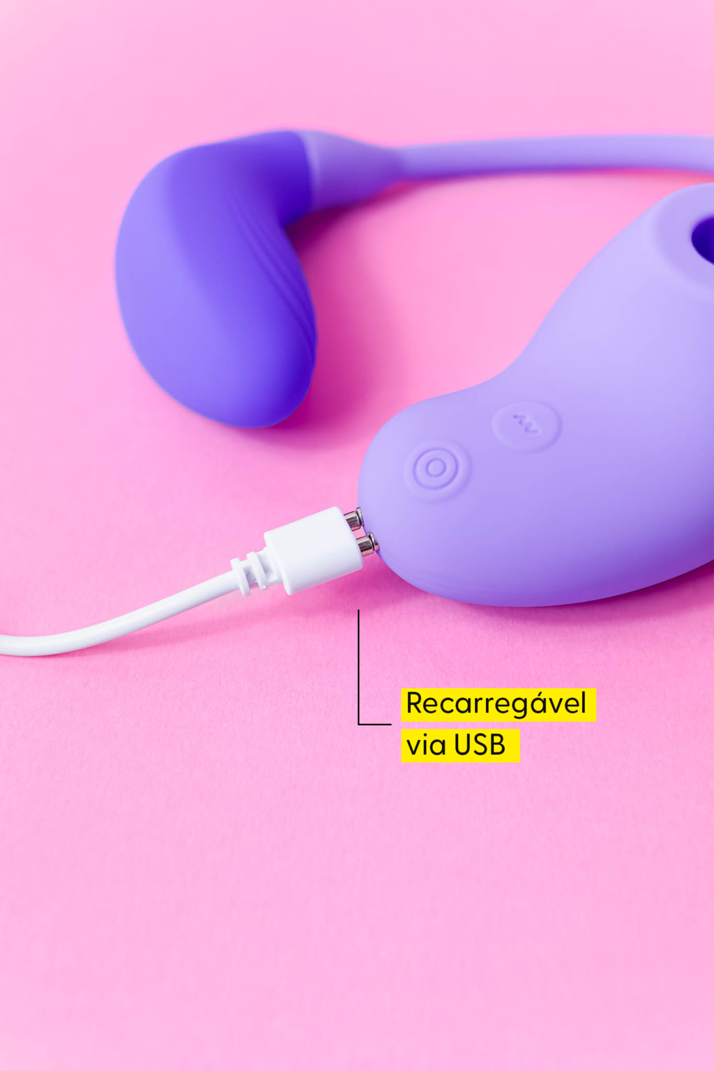 Flex Vibrador e Sugador de Clitóris